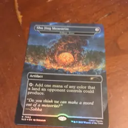 Shu Jing Meteorite (Fellwar Stone) MTG Avatar The Last Airbender Secret Lair - Image 1