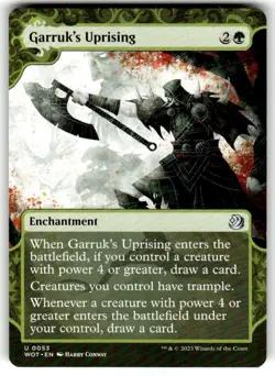 Garruk's Uprising Wilds of Eldraine: Enchanting Tales Regular MTG - Image 1