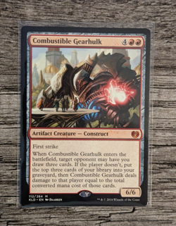 MTG: Combustible Gearhulk (Kaladesh)(MYTHIC) - Image 1