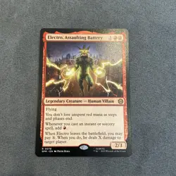 Electro, Assaulting Battery #0076 SPM -Regular-NM/M MTG Spider-Man - Image 4