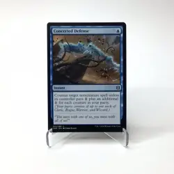 MTG Concerted Defense Zendikar Rising Magic: The Gathering LP - Image 1