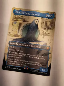 Wan Shi Tong, Librarian Borderless TLA 0320, Magic The Gathering Avatar - Image 2