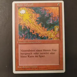 German FWB Red elemental blast LP MTG Magic the Gathering - Image 1