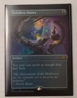 MTG Vedalken Orrery #399 Rare Borderless Foil Double Masters NM Pack Fresh 2022 - Image 3