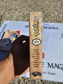 1999 FACTORY SEALED Pokemon Lockdown Fossil Theme Deck - Image 3