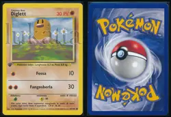 Carta Pokemon Diglett PRIMA EDIZIONE - Set base 47/102 - Image 1