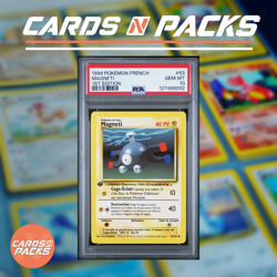 Carte Pokemon Magneti 53/102 Set de Base Edition 1 PSA 10 GEM MINT 🇫🇷 - Image 1