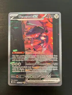 Carte Pokemon : Genesect EX 169/086 Foudre Noire Francaise NEUF - Image 1