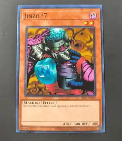 Yu-Gi-Oh! Metal Raiders Jinzo #7 Common Card MRD-EN035 NM - Image 1