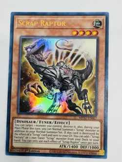 Yu-Gi-Oh! TCG Scrap Raptor Ultra Rare 1st Edition NM - Image 1