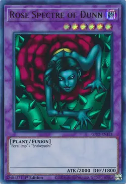 Yugioh - Rose Spectre of Dunn (Ultra Rare) (1st Edition) - GFP2-EN121 P - Image 1