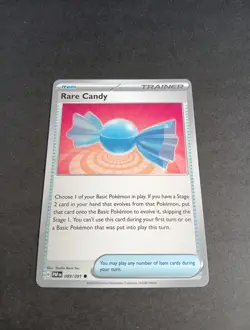 Pokemon Paldean Fates Rare Candy Uncommon Trainer Card 089/091 NM - Image 1