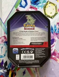 Pokemon Tyranitar Triple Whammy Tin - Factory Sealed - 3 Promo Cards + 3 Packs - Image 2