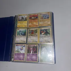 Old Pokemon Wotc Binder Vintage Old School Cards Lot Heart Gold Silver Early - Image 1