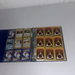 Old Pokemon Wotc Binder Vintage Old School Cards Lot Heart Gold Silver Early - Image 5