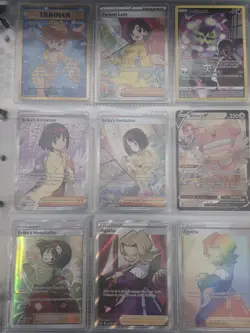Pokemon Lot Binder. Cards and a Figure - Image 2
