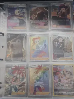 Pokemon Lot Binder. Cards and a Figure - Image 4