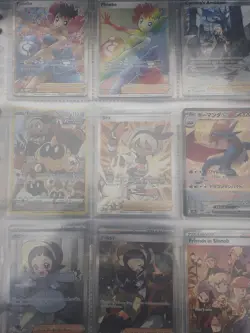 Pokemon Lot Binder. Cards and a Figure - Image 5