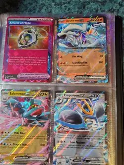 Pokemon Modern Collection Lot Binder 56 Cards Charizard Gengar Mega Evolutions - Image 5