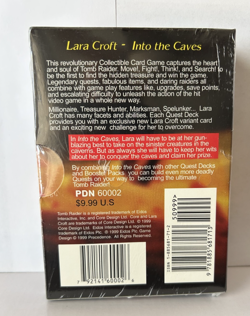 Tomb Raider Starter Deck the Caves Quest Deck Collectible Card Game Vintage - Image 3