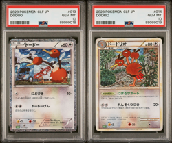 PSA 10 Doduo 013 Dodrio 014 Classic Collection CLF Japanese Pokemon Card SEQ - Image 1