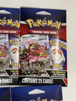 Lot of 7 Pokemon TCG Pack with 1 Foil Card Guaranteed 2024 Sealed - Image 2