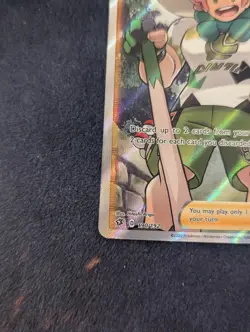 Milo 190/192 Rebel Clash NM Full Art Ultra Rare Pokemon Card - Image 5