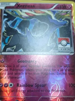 HP Xerneas 81/114 Promo League & Championship Pokemon Card Reverse Holo - Image 5