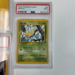 Pokemon PSA Graded TCG Card Lot: Machoke, Charmander, Drowzee, Weedle, Energy - Image 5