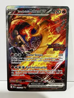 Team Rocket's Moltres Ex Destined Rivals Stamped Pokemon Cards. 031, 229 And 208 - Image 2