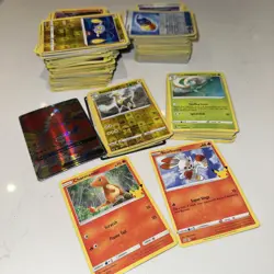 242 x Pokemon Cards Including 23 Rare Cards, Reverse Holo, And Full Art - Image 1