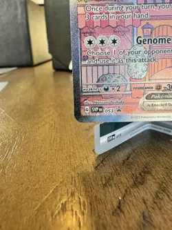 Pokemon TCG Mew EX Black Star Promo Holo Card Scarlet & Violet SVP053 - Image 4