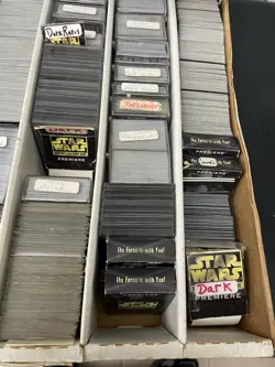 1995 Star Wars CCG Decipher Huge Card Lot, 23.5 Pounds! Thousands Of Cards! - Image 5