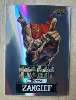 Zangief - PSA Magazine Exclusive Promo - Street Fighter 2 Champion Edition Card - Image 1