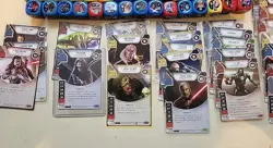 Star Wars Destiny Lot: 196 Dice, 464 Cards, 53 Character Cards, Jabba, Palpatine - Image 3