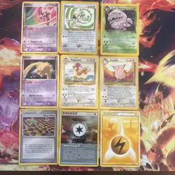 Pokemon Vintage WOTC Rare And Holo Card Lot All Fire Gas Old School Bangers - Image 1