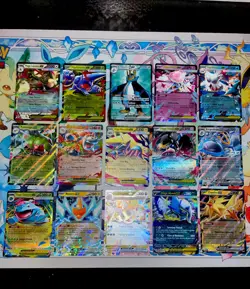 Lot of 15 Ex Cards From Mixed Pokemon TCG Sets (Incl. Phantasmal Flames) All NM - Image 1