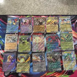 Lot of 15 Ex Cards From Mixed Sets Pokemon Cards TCG All NM Condition - Image 1