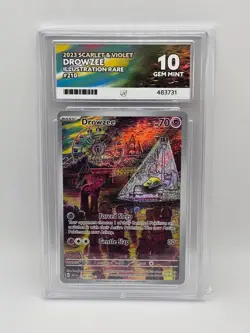 ACE 10 Drowzee 210/198 S&V Base Set Illustration Rare Pokemon Card - Gem Mint - Image 1