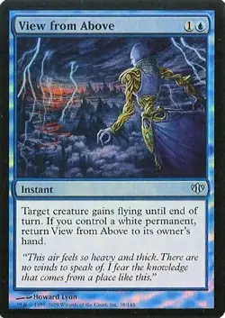 MTG - Conflux - View from Above - Foil - NM - Image 1