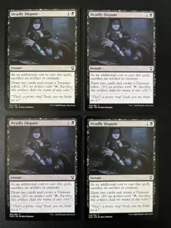 MTG- Deadly Dispute x4 - Image 1