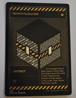 Teferi's Puzzle Box (Silver Laminate) Secret Lair Drop Foil - Image 1