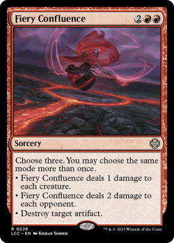 Fiery Confluence #226 | NM | The Lost Caverns of Ixalan Commander Magic MTG - Image 1