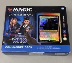 Magic the Gathering MTG Universes Beyond: Doctor Who Timey-Wimey Nine Ten Eleven 195166228815 - Image 1