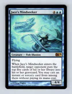 Jace's Mindseeker Magic 2014 (M14) Non-Foil MTG NM - Image 1
