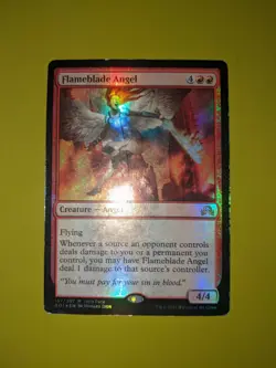 FOIL INTRO PACK PROMO Flameblade Angel x1 Shadows over Innistrad 1x MTG - Image 1