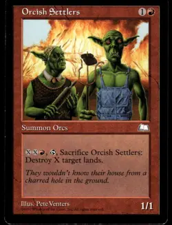 MTG - Weatherlight Orcish Settlers - Image 1