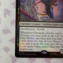 Magic the Gathering - Gwenom, Remorseless Foil - Promo - Spider-Man - Image 2