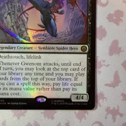 Magic the Gathering - Gwenom, Remorseless Foil - Promo - Spider-Man - Image 3