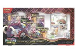 Pokemon TCG Great Tusk Iron Threads Ex Premium Collection - PREORDER - Image 1